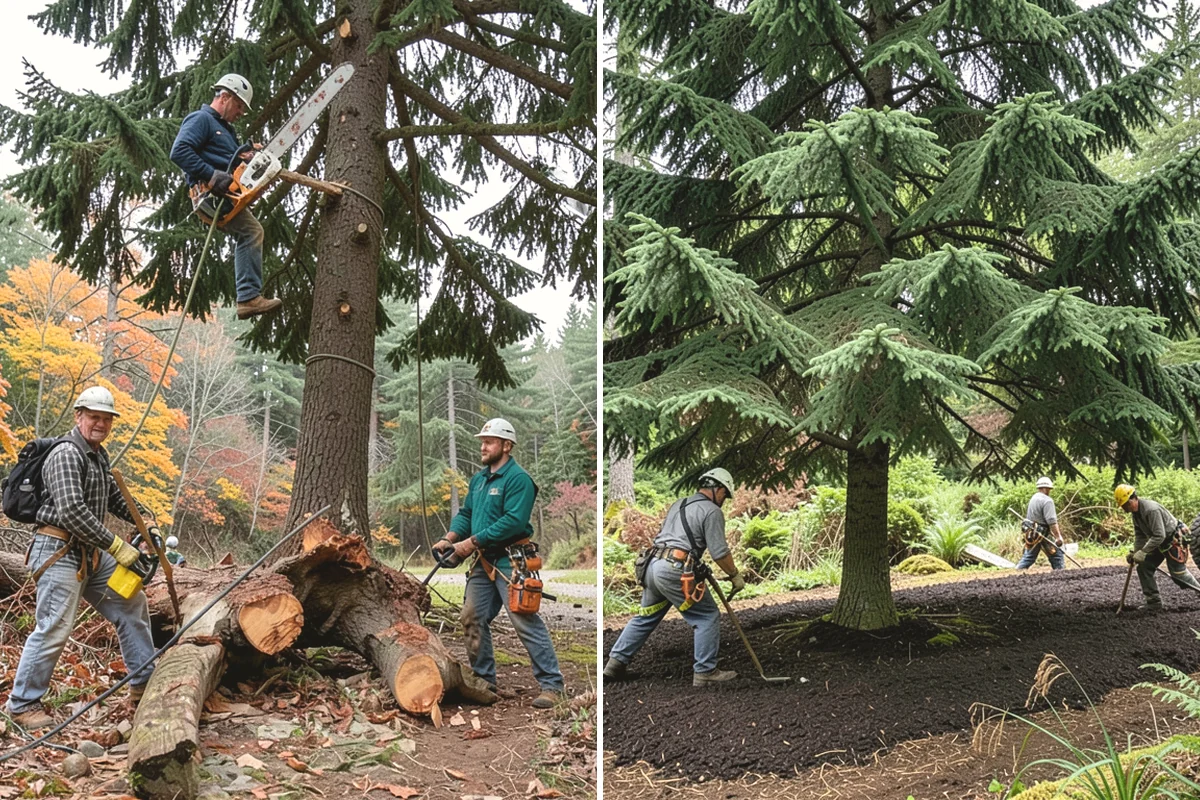 Site Preparation Clearing in Tukwila, King County, WA - Assess the site and mark features to protect