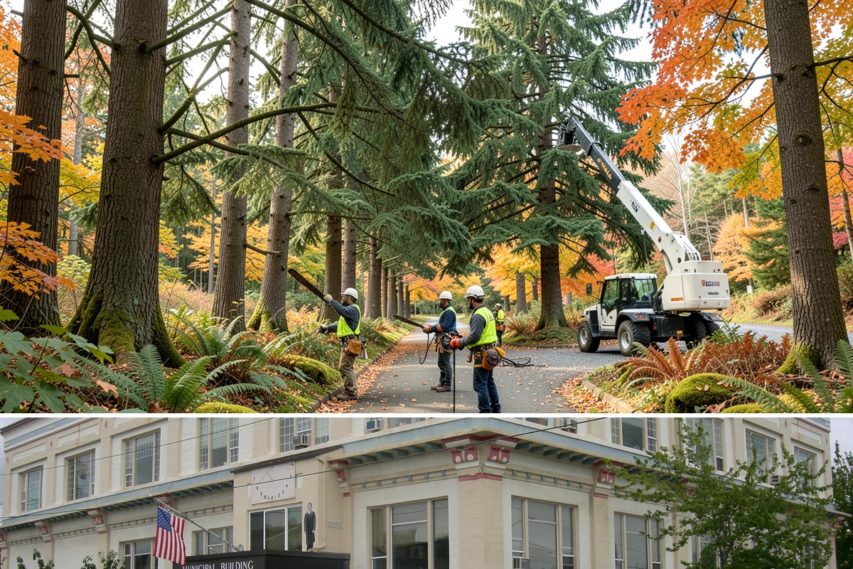 Small tree removal in Anacortes, Skagit County, WA - In the Puget Sound climate, this service can be performed year-round but may require extra caution during wet seasons when ground...