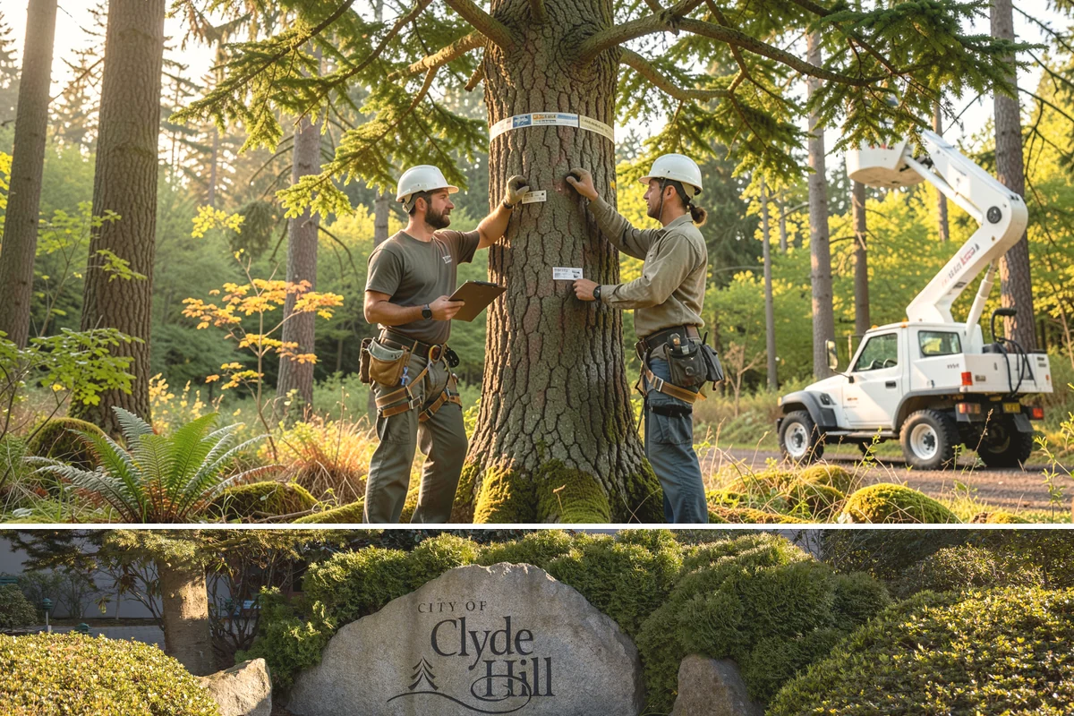 Small tree removal in Clyde Hill, King County, WA - In the Puget Sound climate, this service can be performed year-round but may require extra caution during wet seasons when ground...