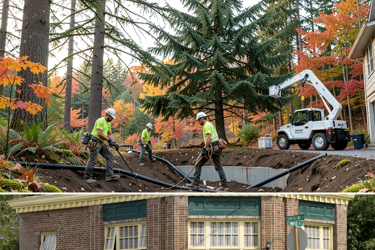 Small tree removal in Hamilton, Skagit County, WA - In the Puget Sound climate, this service can be performed year-round but may require extra caution during wet seasons when ground...