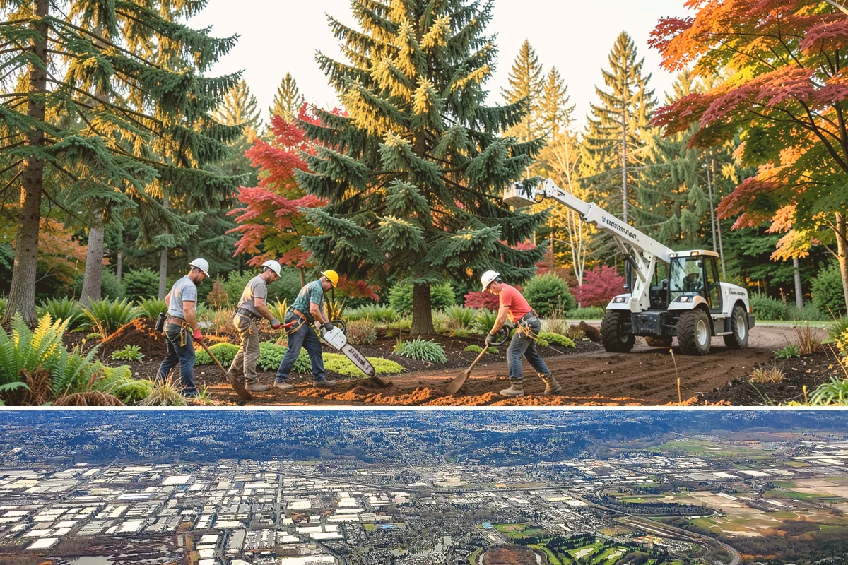 Small tree removal in Kent, King County, WA - In the Puget Sound climate, this service can be performed year-round but may require extra caution during wet seasons when ground...