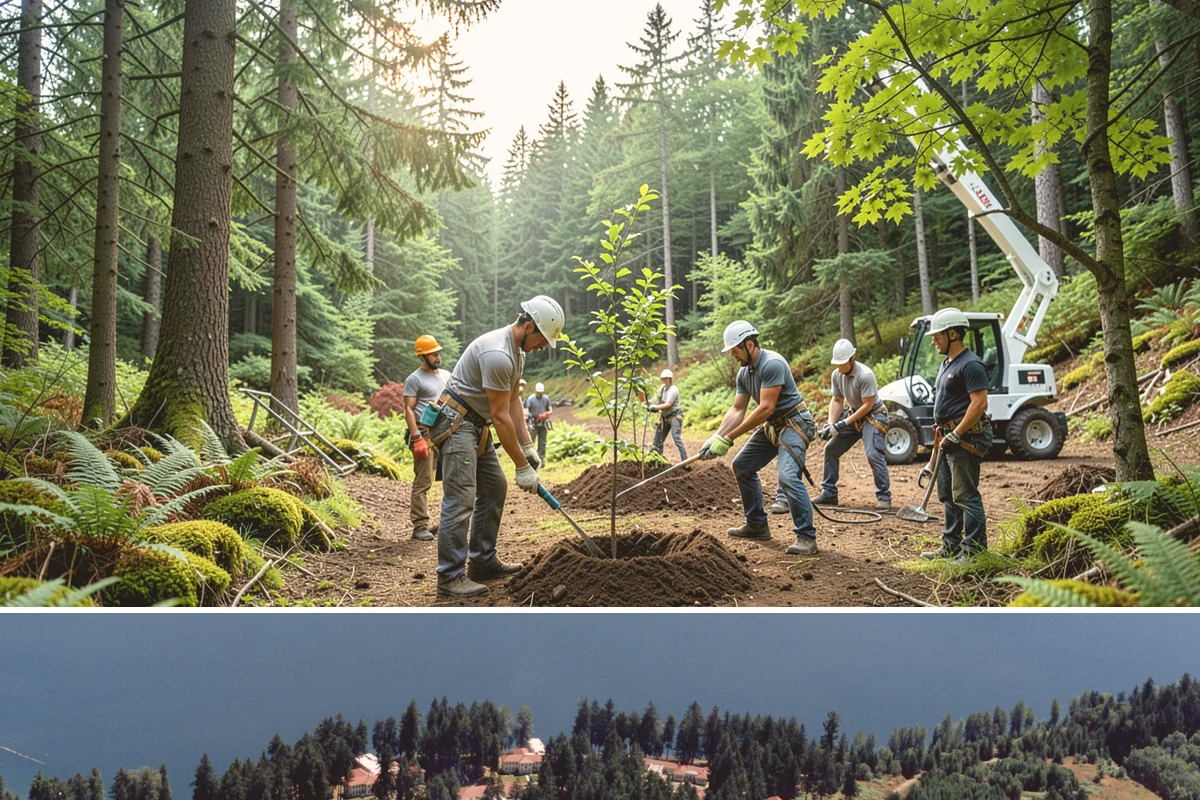 Small tree removal in Lakewood, Pierce County, WA - In the Puget Sound climate, this service can be performed year-round but may require extra caution during wet seasons when ground...