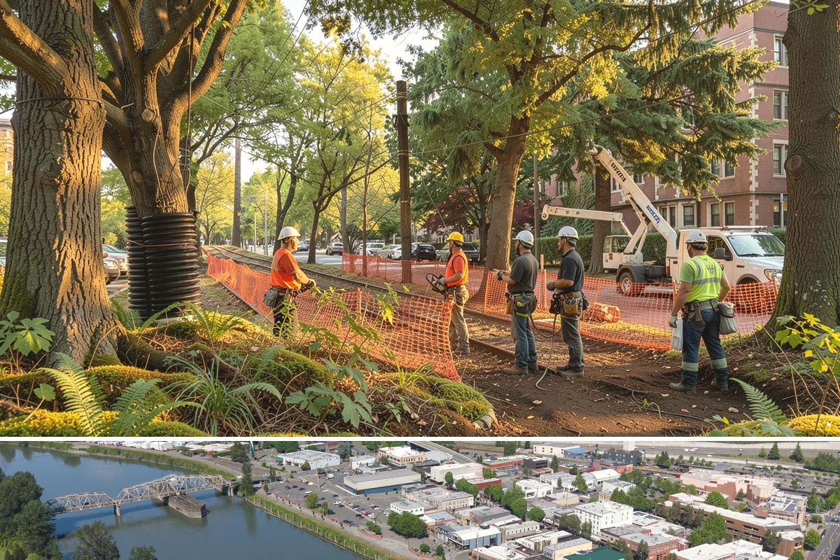 Small tree removal in Mount Vernon, Skagit County, WA - In the Puget Sound climate, this service can be performed year-round but may require extra caution during wet seasons when ground...