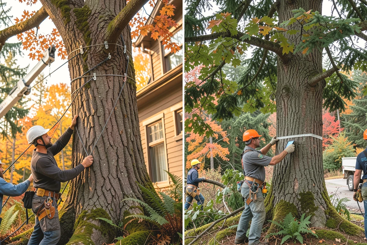 Small tree removal in Mountlake Terrace, Snohomish County, WA - On-site assessment and hazard evaluation