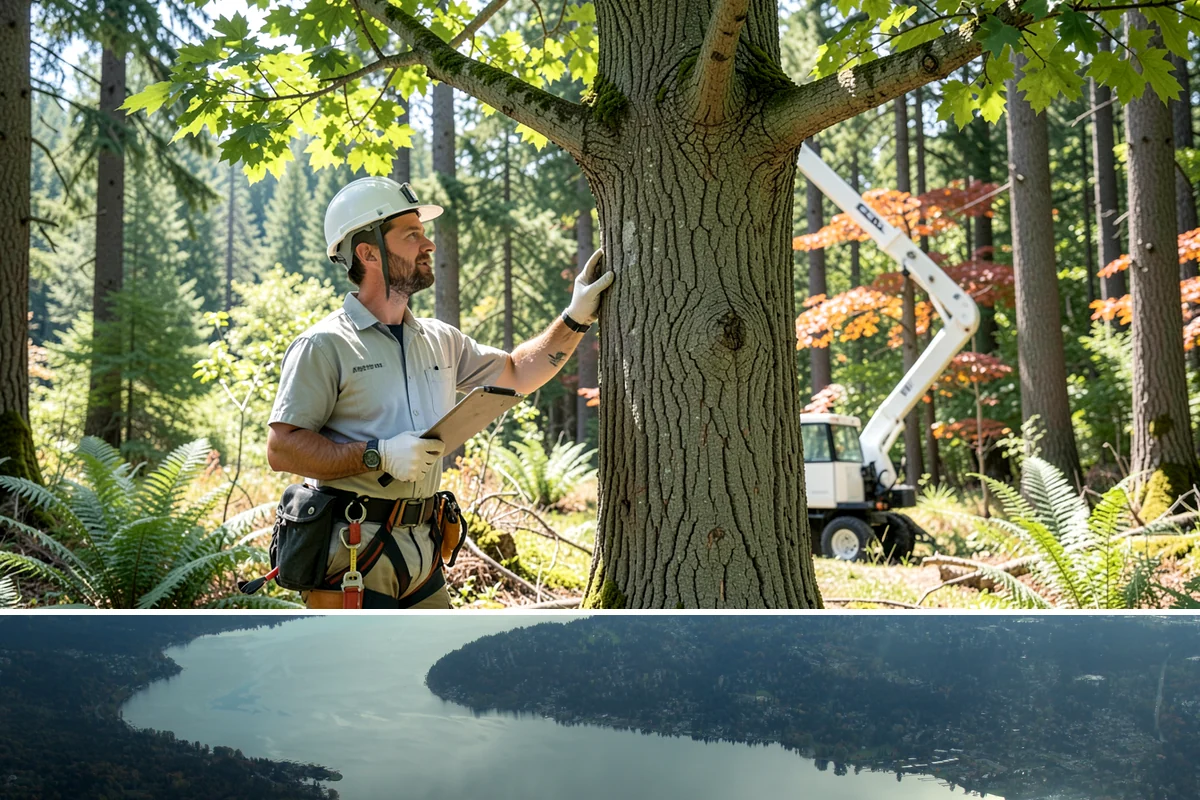 Small tree removal in Sammamish, King County, WA - In the Puget Sound climate, this service can be performed year-round but may require extra caution during wet seasons when ground...