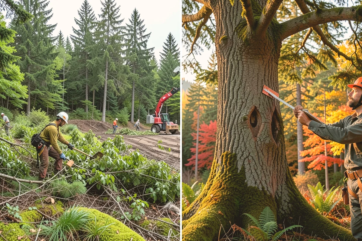 Small tree removal in Snohomish, Snohomish County, WA - On-site assessment and hazard evaluation
