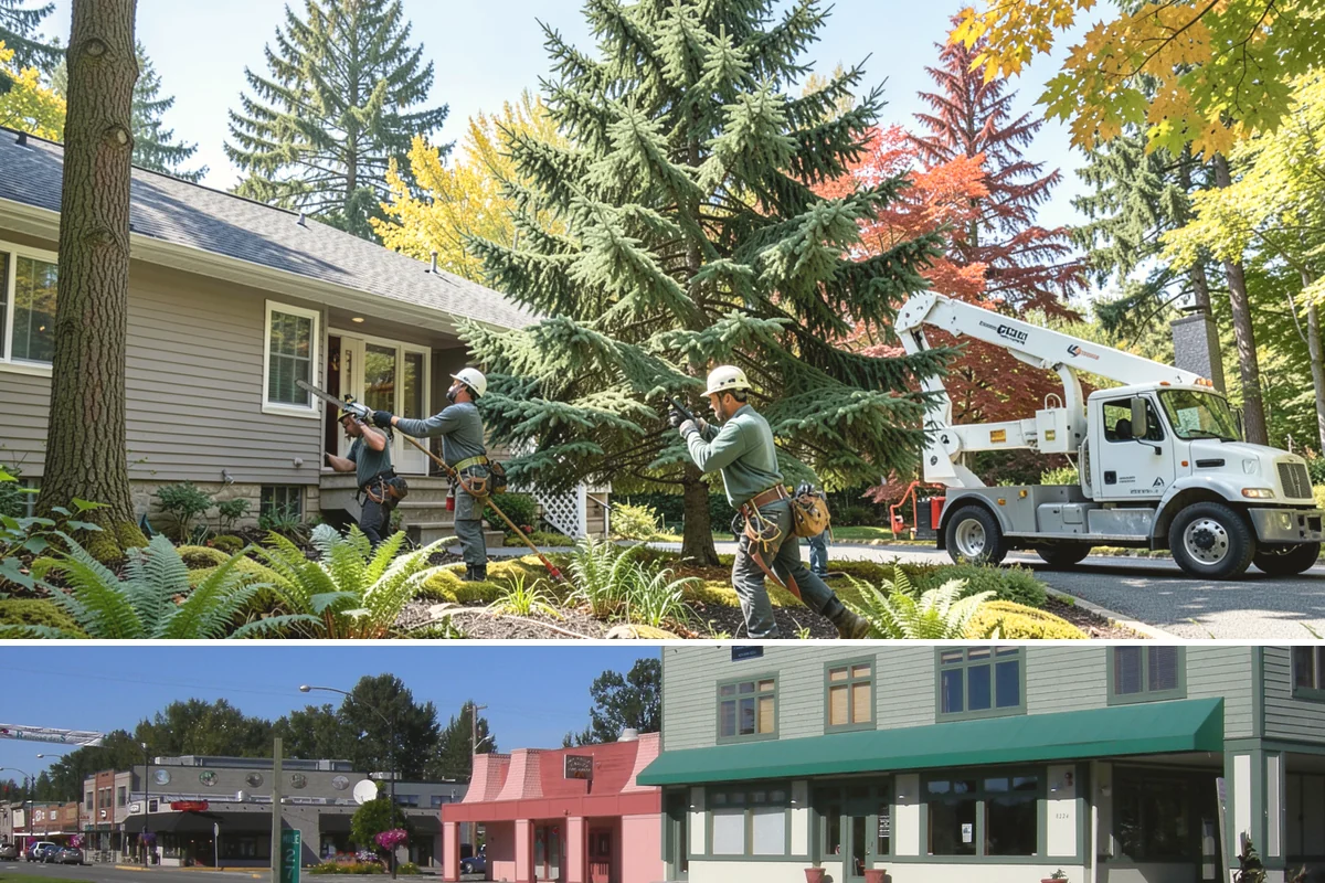 Small tree removal in Snoqualmie, King County, WA - In the Puget Sound climate, this service can be performed year-round but may require extra caution during wet seasons when ground...