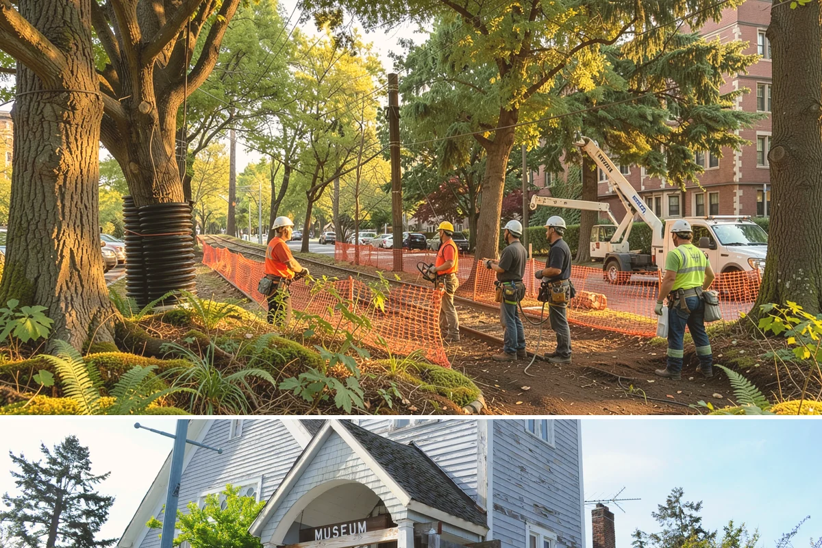 Small tree removal in Steilacoom, Pierce County, WA - In the Puget Sound climate, this service can be performed year-round but may require extra caution during wet seasons when ground...