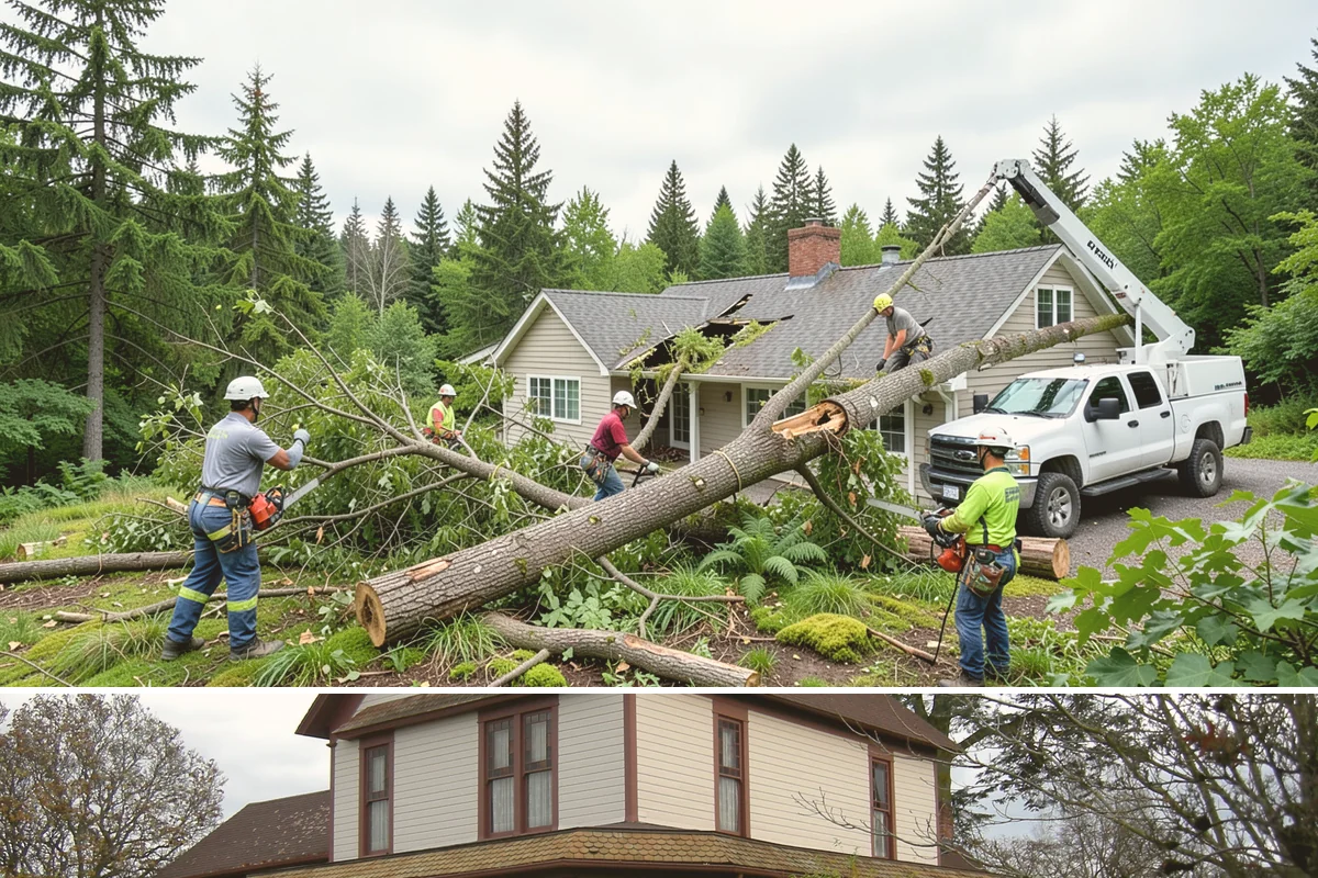 Small tree removal in Sumner, Pierce County, WA - In the Puget Sound climate, this service can be performed year-round but may require extra caution during wet seasons when ground...