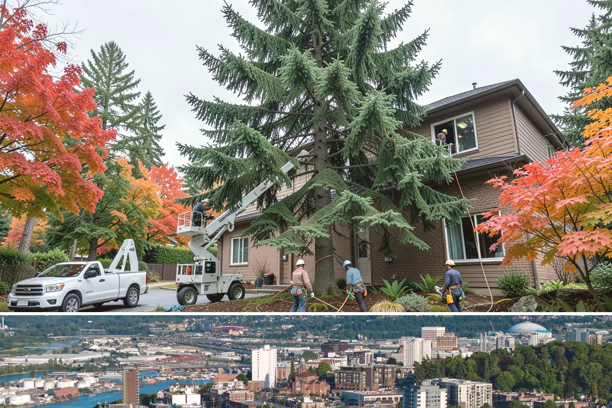 Small tree removal in Tacoma, Pierce County, WA - In the Puget Sound climate, this service can be performed year-round but may require extra caution during wet seasons when ground...