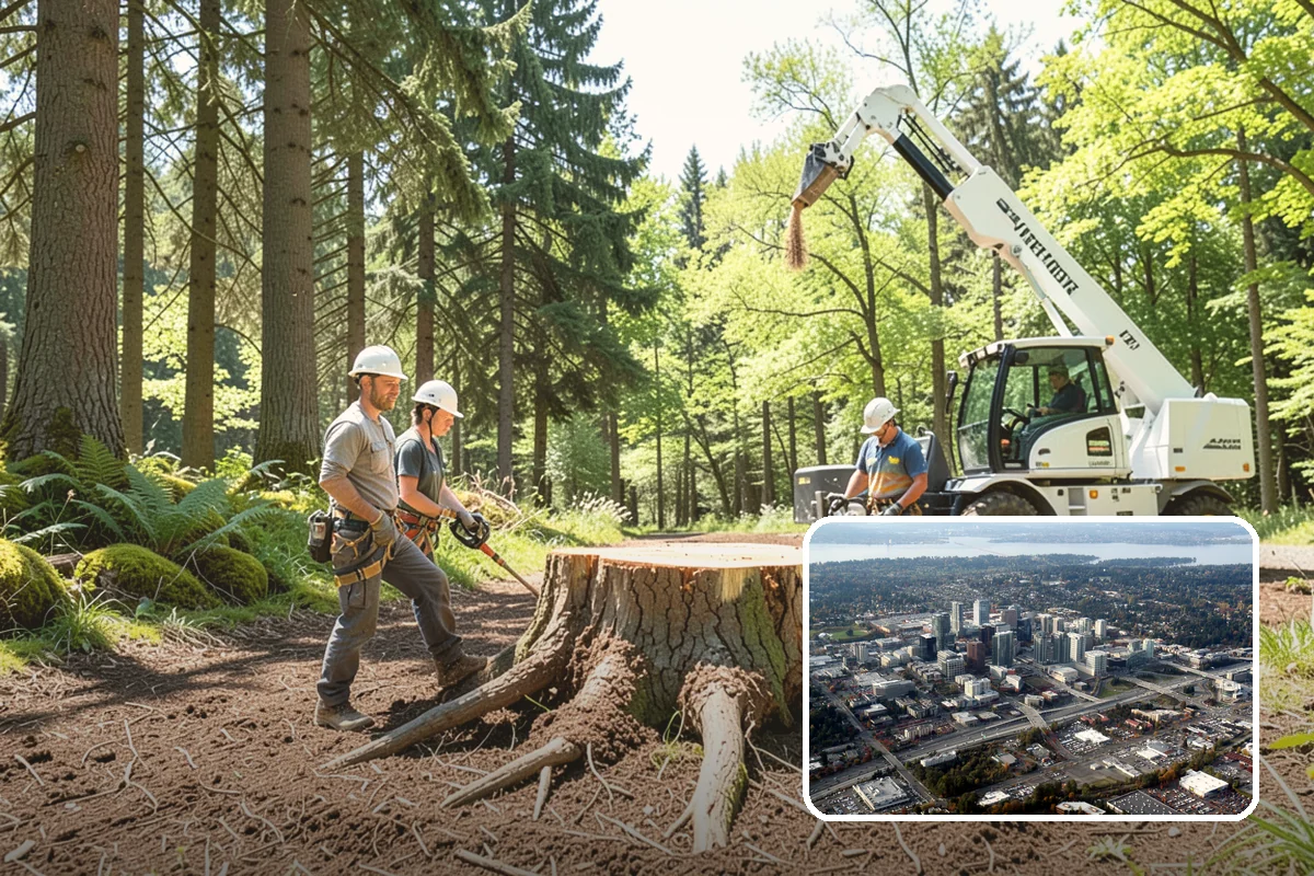 Snow and ice damage cleanup in Bellevue, King County, WA - Restores safety and access quickly