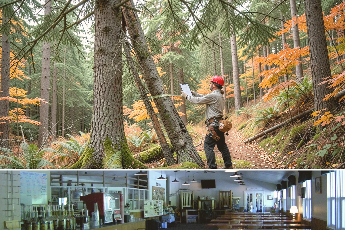 Snow and ice damage cleanup in Black Diamond, King County, WA - This service is performed during winter months following snow and ice loading events to relieve tension on limbs and remove...