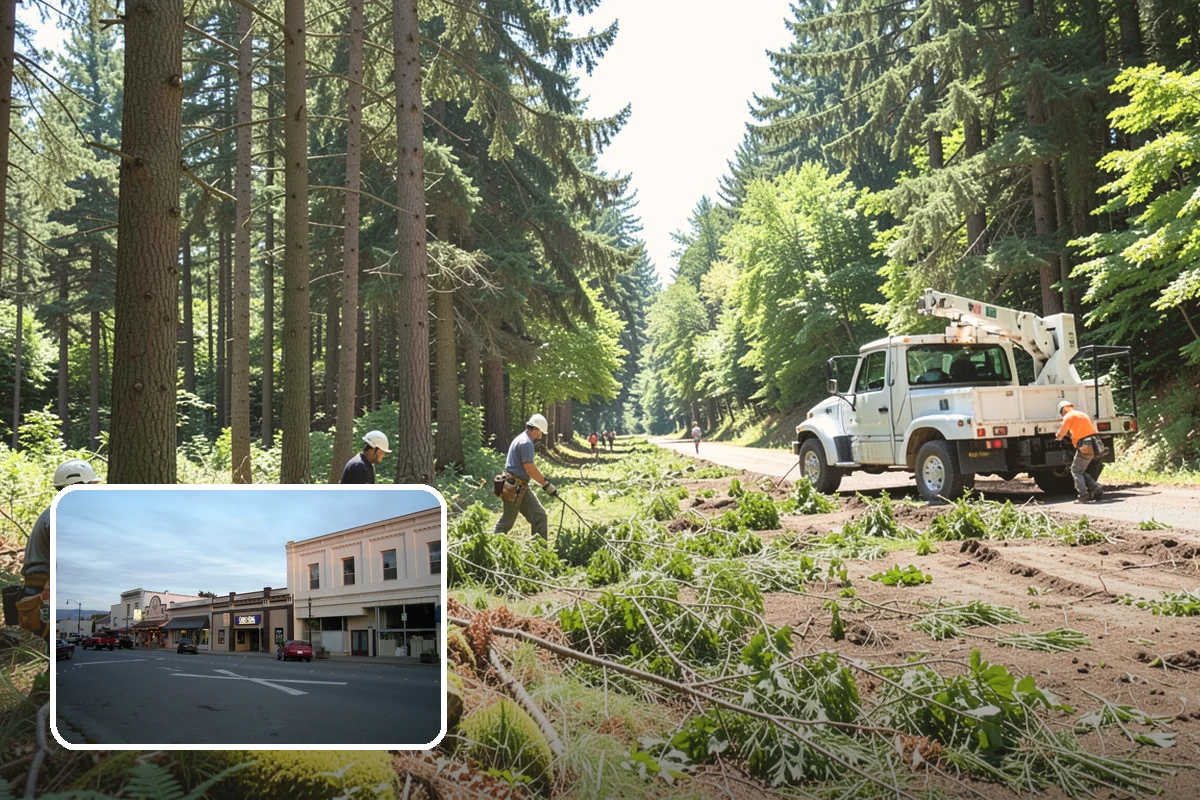 Snow and ice damage cleanup in Burlington, Skagit County, WA - Restores safety and access quickly
