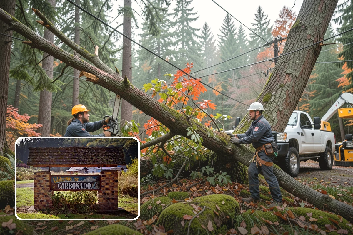Snow and ice damage cleanup in Carbonado, Pierce County, WA - Restores safety and access quickly