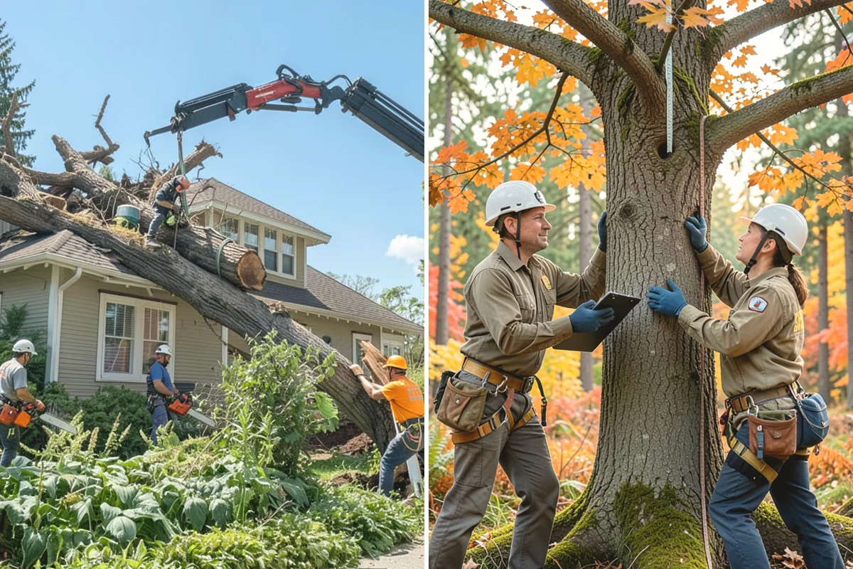 Snow and ice damage cleanup in Carnation, King County, WA - Assess damage and immediate hazards