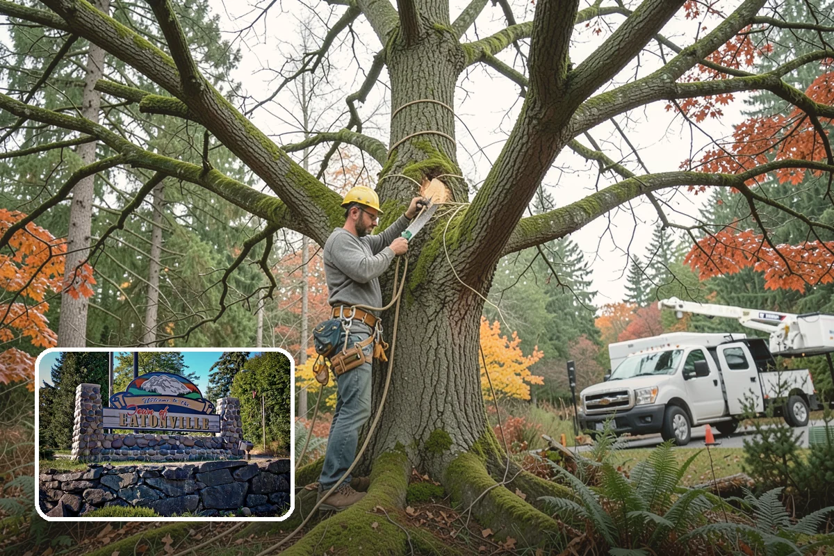 Snow and ice damage cleanup in Eatonville, Pierce County, WA - Restores safety and access quickly