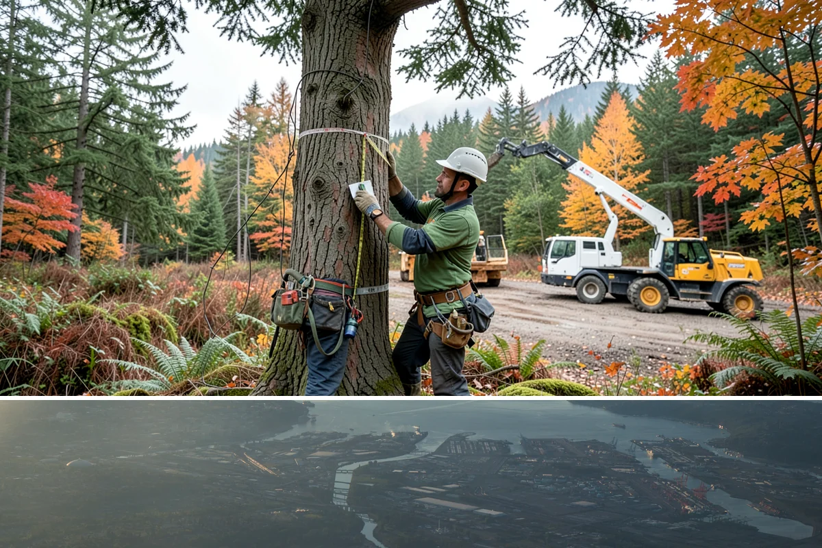 Snow and ice damage cleanup in Fife, Pierce County, WA - This service is performed during winter months following snow and ice loading events to relieve tension on limbs and remove...