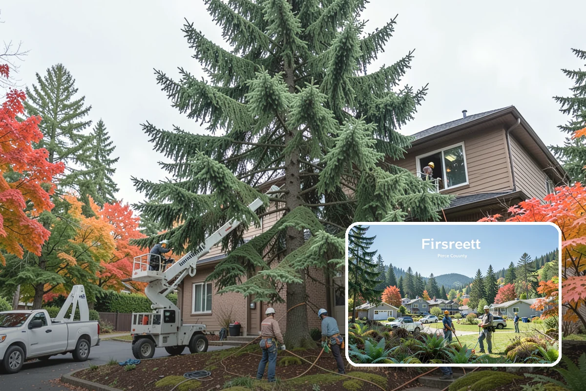 Snow and ice damage cleanup in Fircrest, Pierce County, WA - Restores safety and access quickly