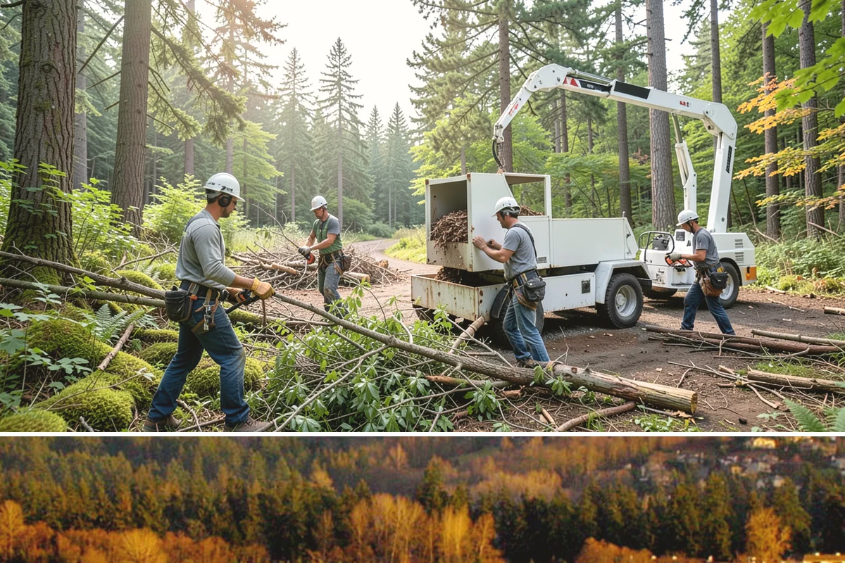 Snow and ice damage cleanup in Kenmore, King County, WA - This service is performed during winter months following snow and ice loading events to relieve tension on limbs and remove...