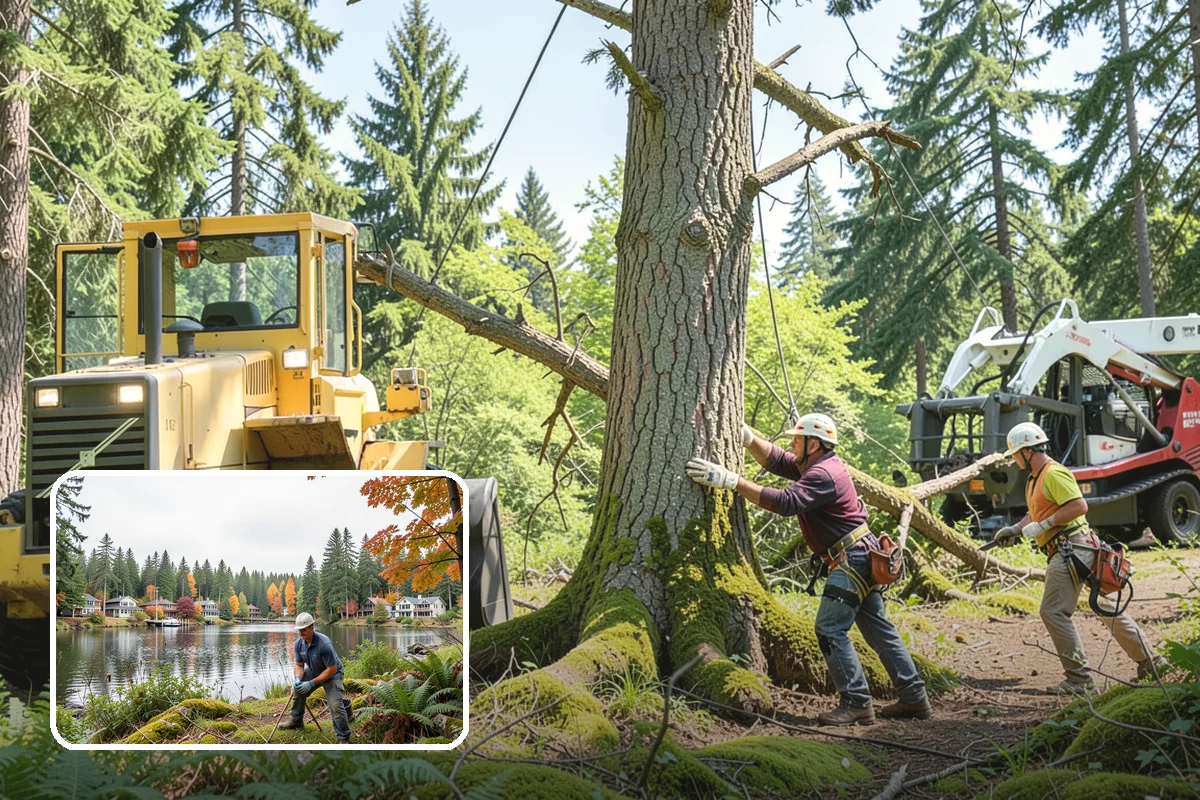 Snow and ice damage cleanup in La Conner, Skagit County, WA - Restores safety and access quickly