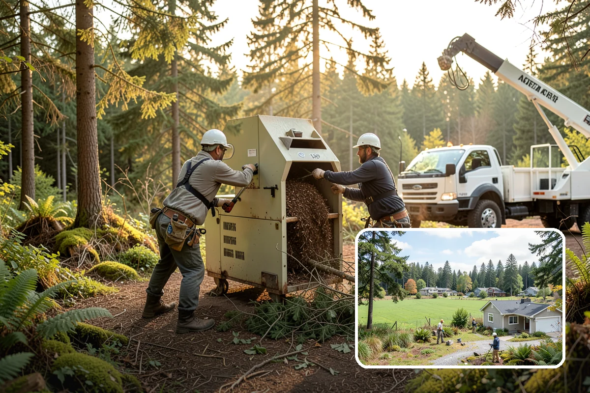 Snow and ice damage cleanup in Lyman, Skagit County, WA - Restores safety and access quickly