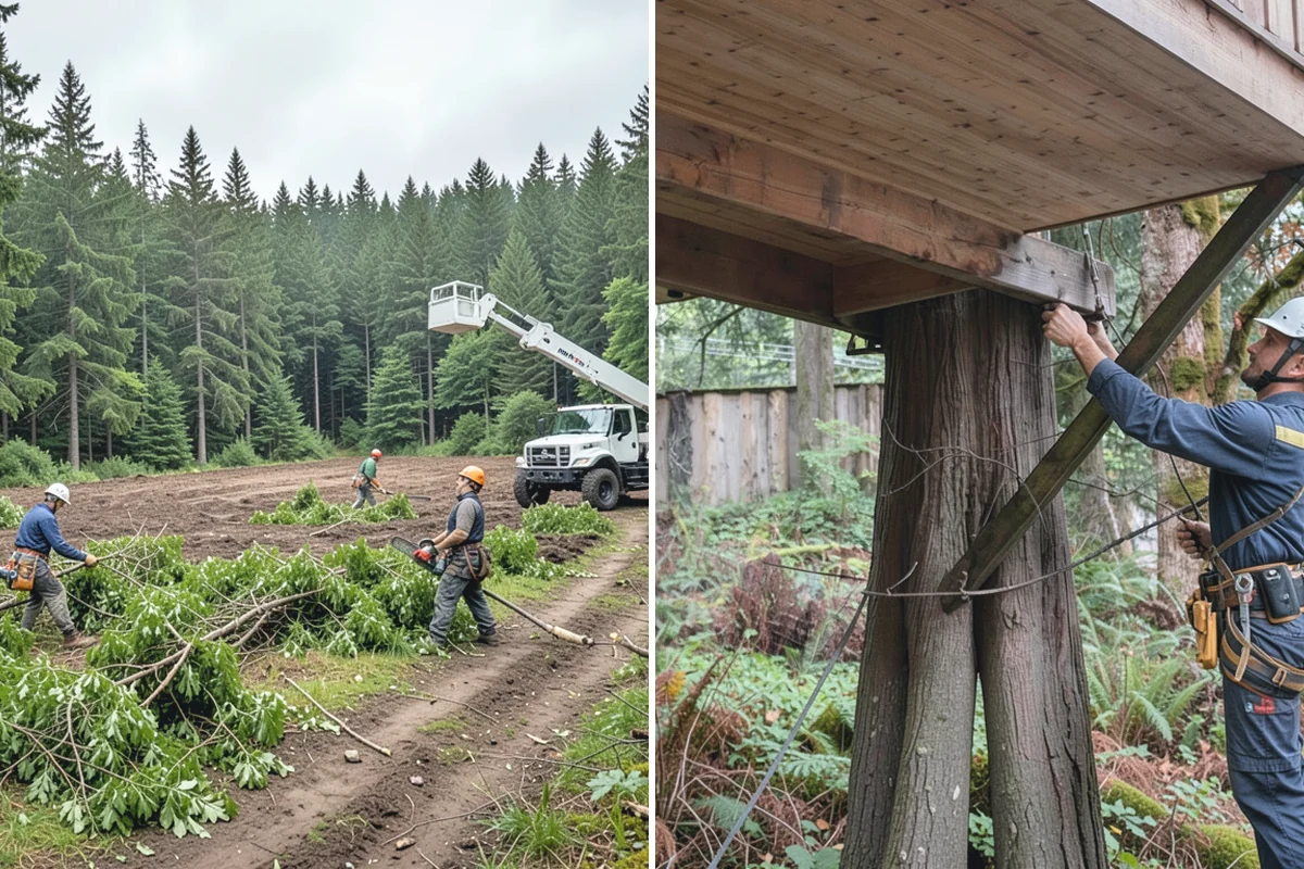 Snow and ice damage cleanup in Marysville, Snohomish County, WA - Assess damage and immediate hazards