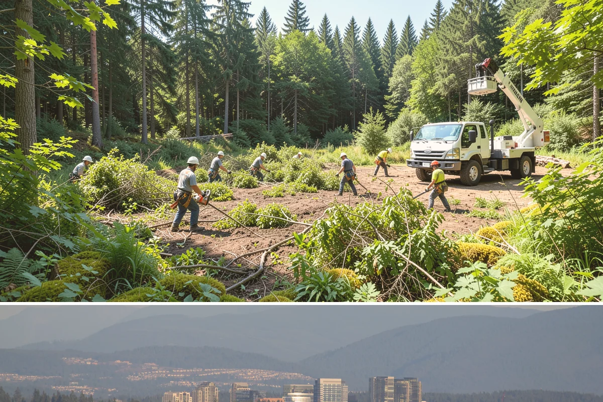 Snow and ice damage cleanup in Medina, King County, WA - This service is performed during winter months following snow and ice loading events to relieve tension on limbs and remove...
