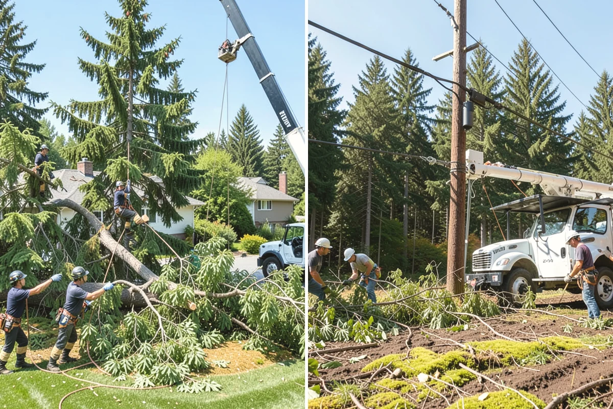 Snow and ice damage cleanup in Mukilteo, Snohomish County, WA - Assess damage and immediate hazards