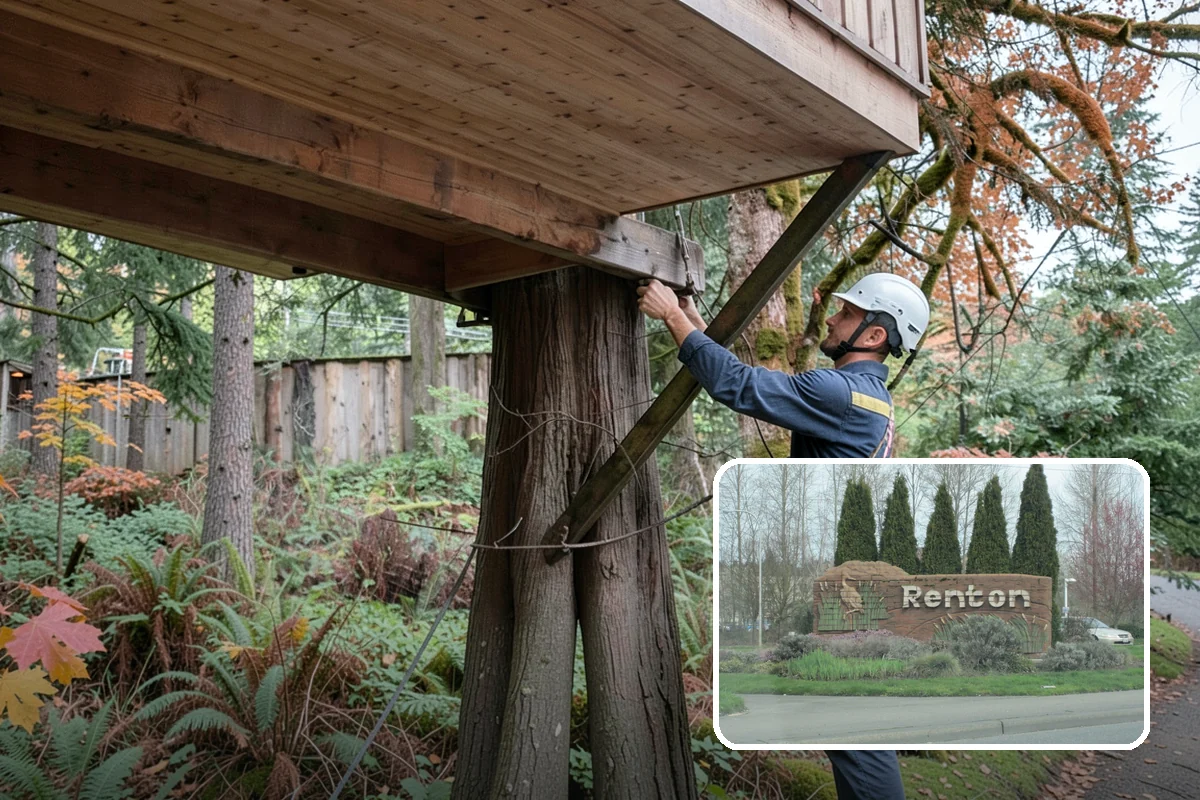 Snow and ice damage cleanup in Renton, King County, WA - Restores safety and access quickly