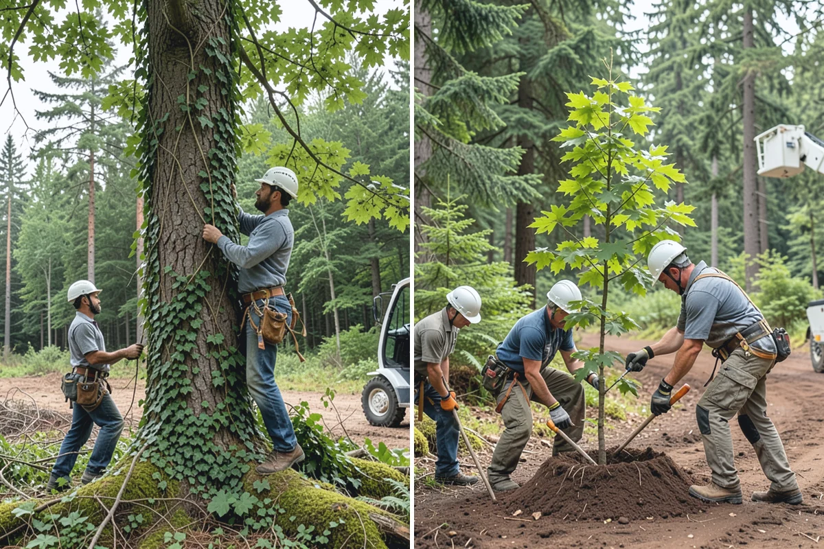 Snow and ice damage cleanup in Roy, Pierce County, WA - Assess damage and immediate hazards