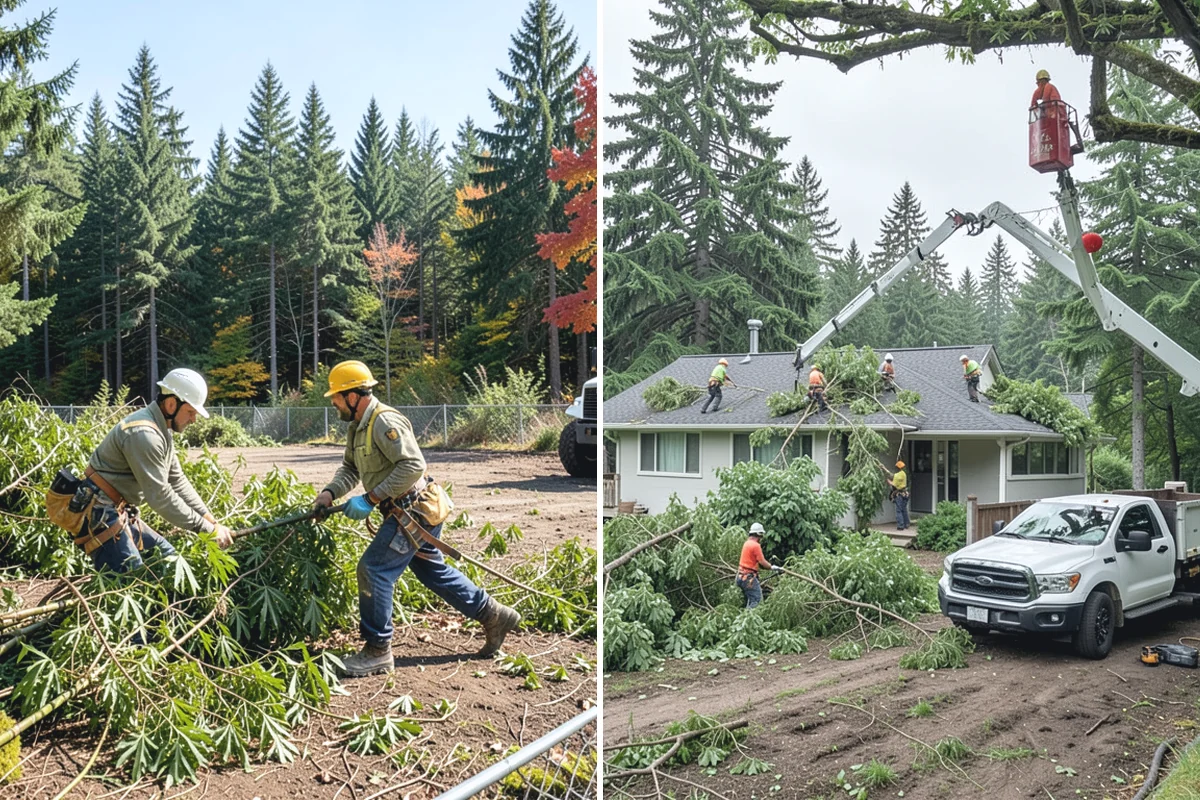 Snow and ice damage cleanup in Skykomish, King County, WA - Assess damage and immediate hazards