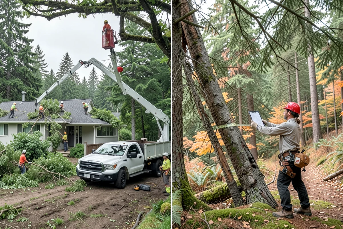 Snow and ice damage cleanup in Snoqualmie, King County, WA - Assess damage and immediate hazards