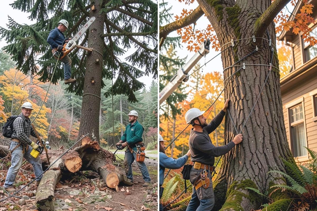 Snow and ice damage cleanup in South Prairie, Pierce County, WA - Assess damage and immediate hazards