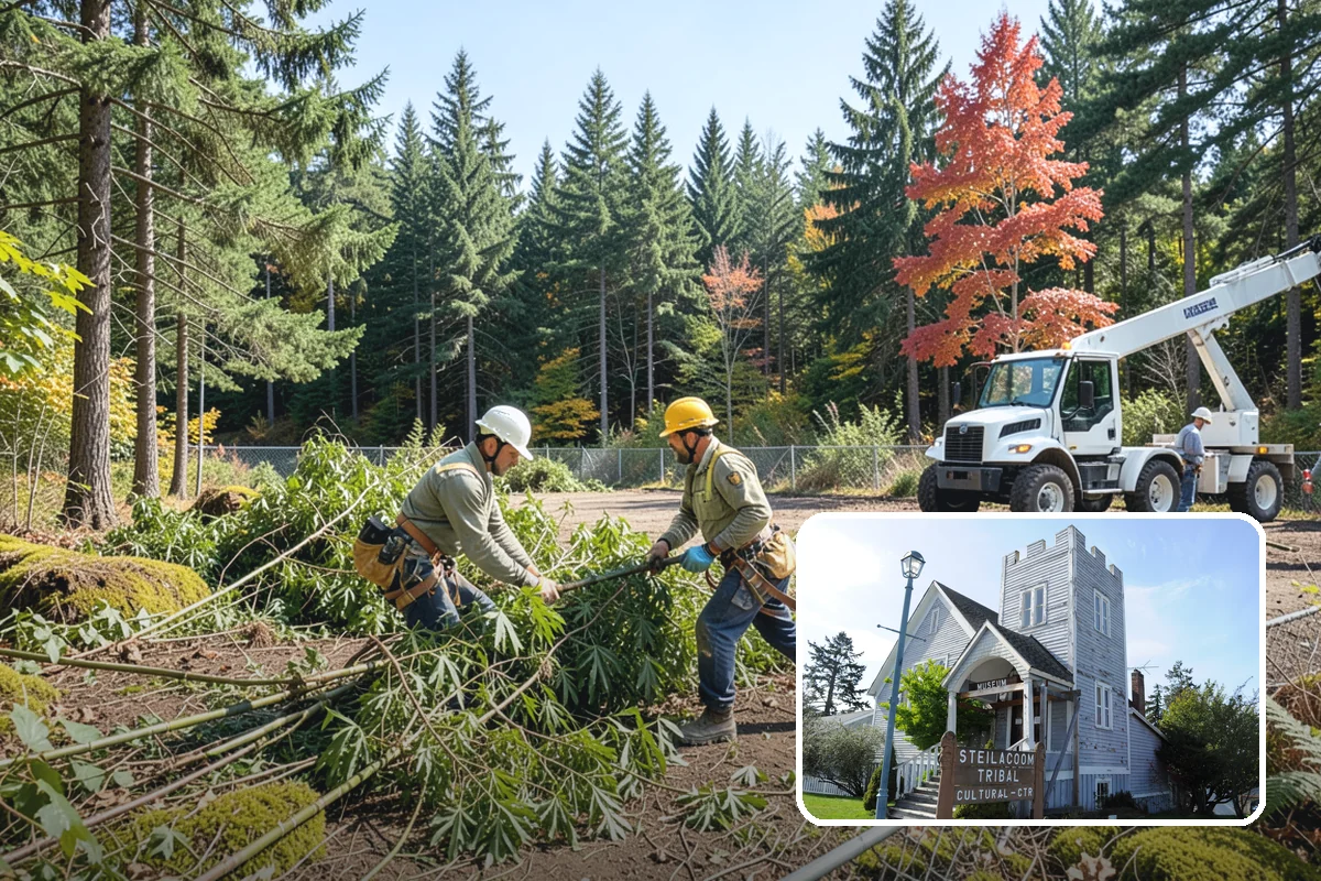 Snow and ice damage cleanup in Steilacoom, Pierce County, WA - Restores safety and access quickly