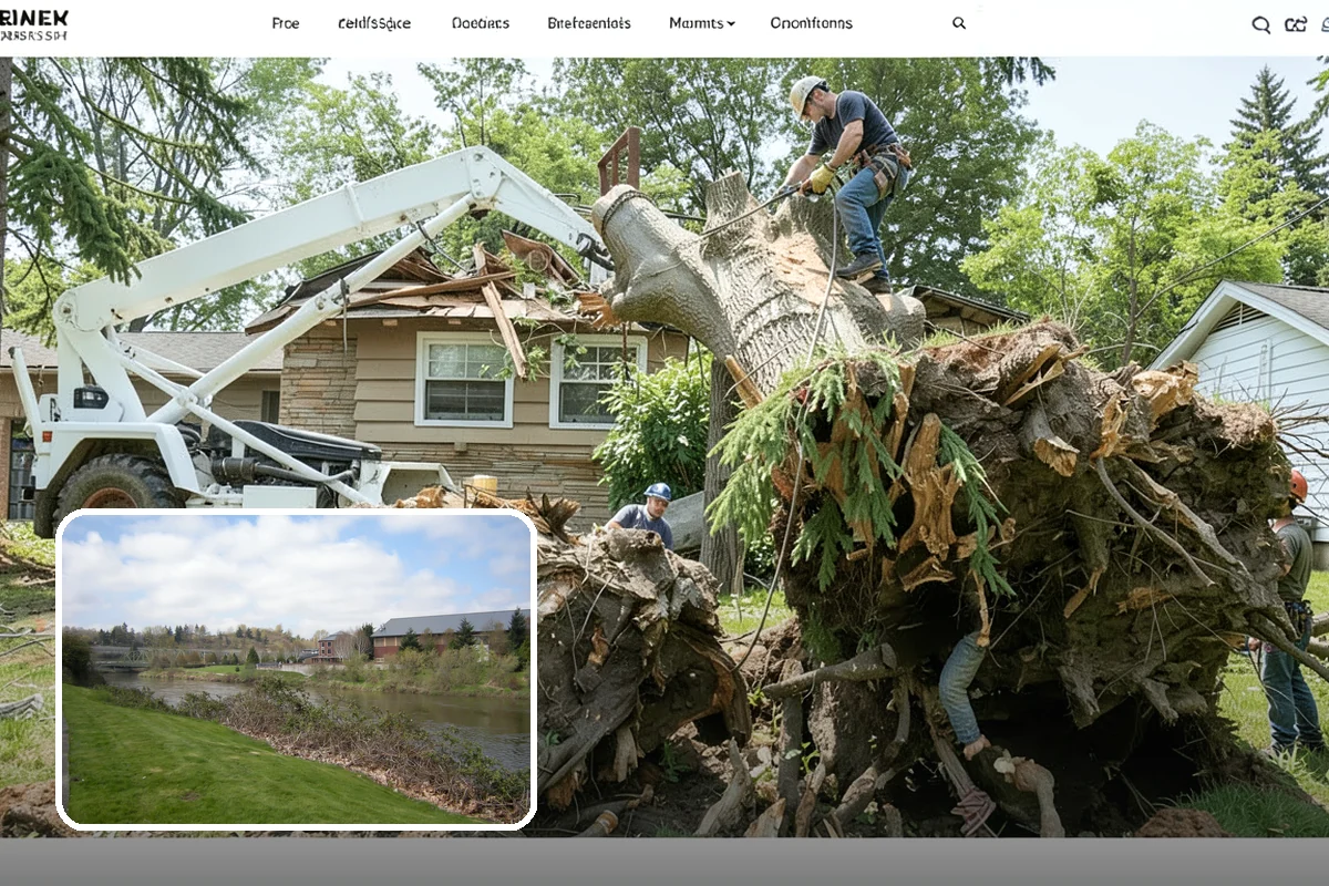 Snow and ice damage cleanup in Tukwila, King County, WA - Restores safety and access quickly