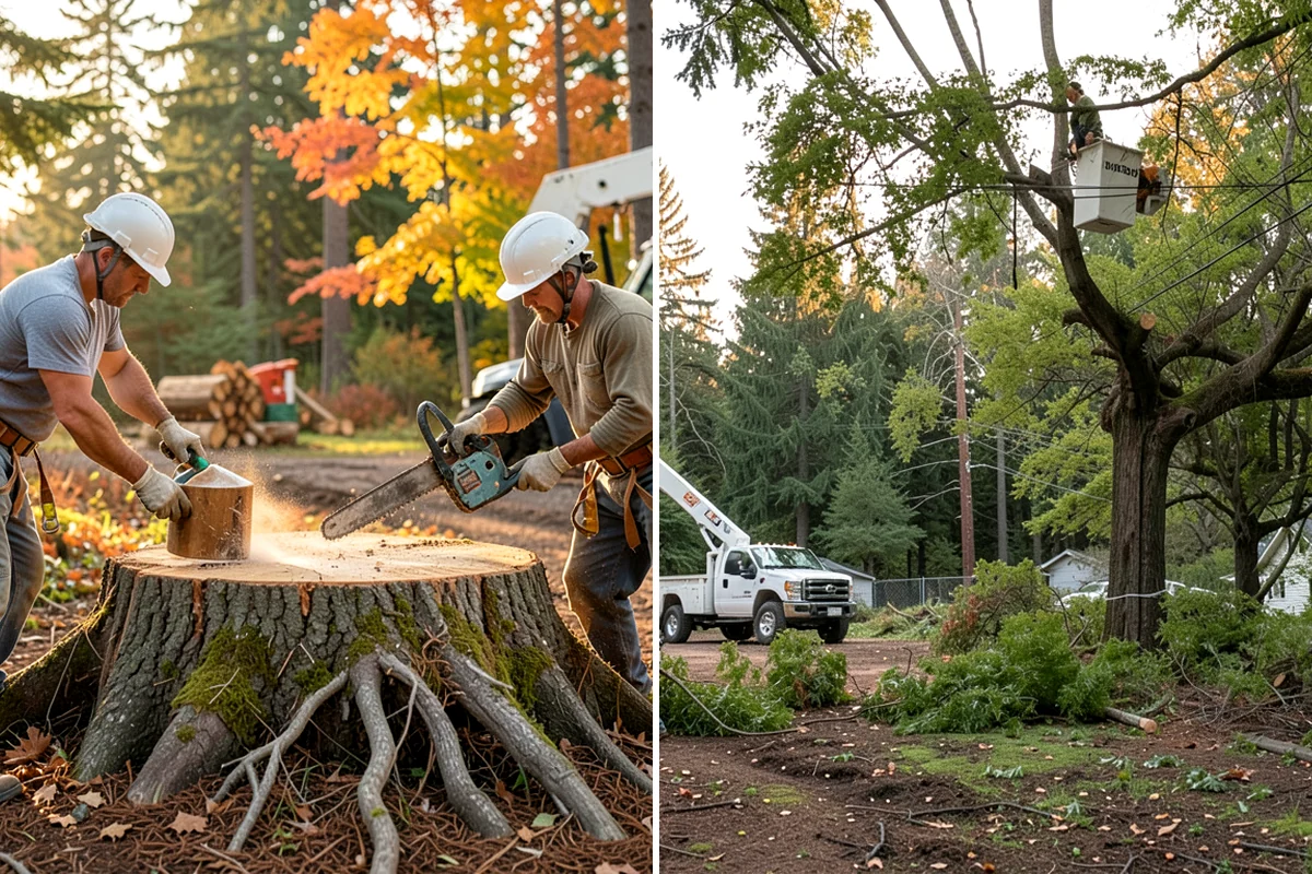 Soil testing in Arlington, Snohomish County, WA - Inspect the tree and its site