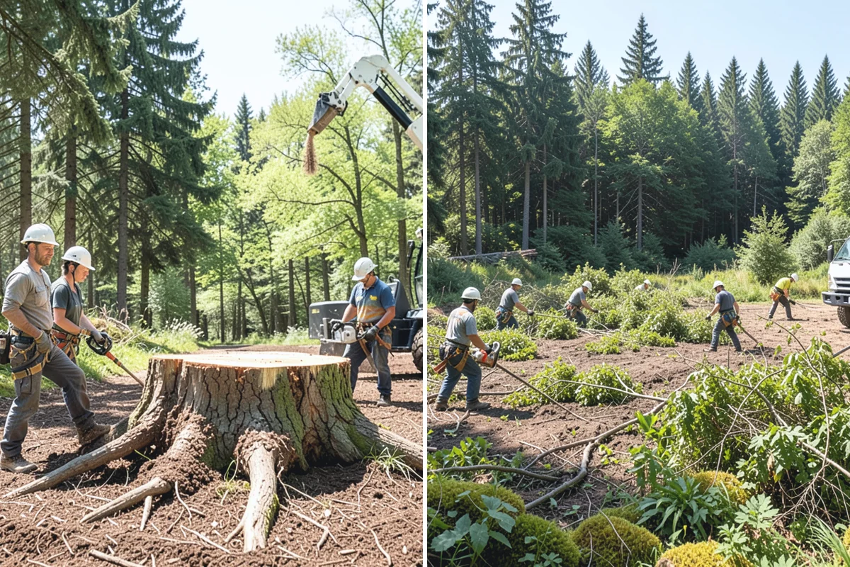 Soil testing in Beaux Arts Village, King County, WA - Inspect the tree and its site