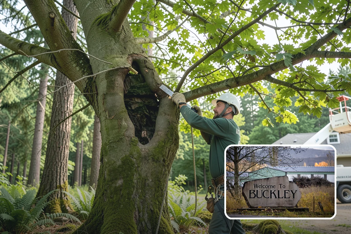 Soil testing in Buckley, Pierce County, WA - Supports long-term tree health and stability