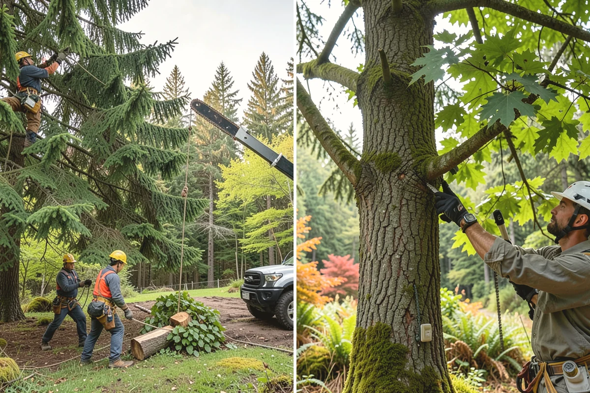 Soil testing in Burien, King County, WA - Inspect the tree and its site