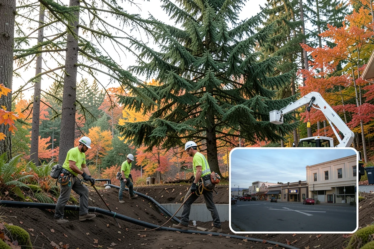 Soil testing in Burlington, Skagit County, WA - Supports long-term tree health and stability