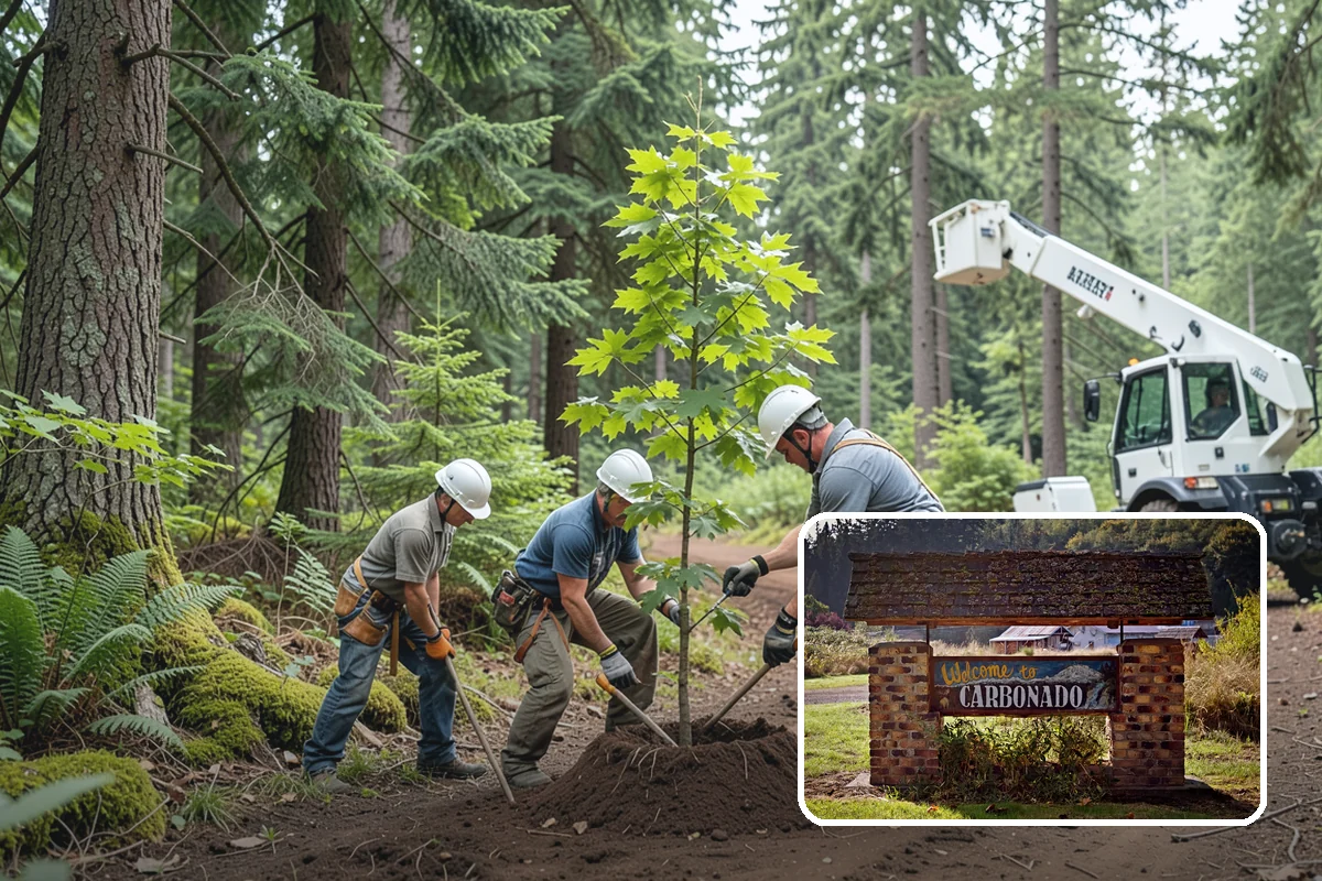 Soil testing in Carbonado, Pierce County, WA - Supports long-term tree health and stability