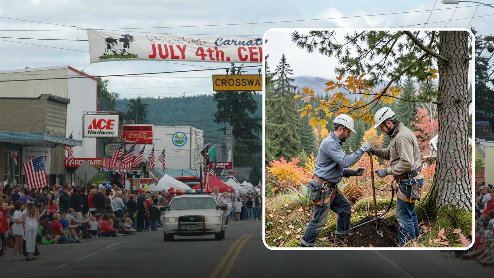 Soil testing in Carnation, King County, WA - The analysis of soil conditions around a tree.