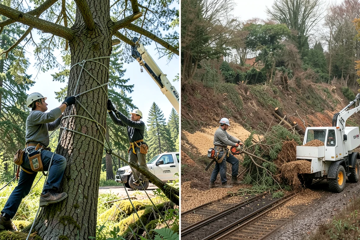 Soil testing in Clyde Hill, King County, WA - Inspect the tree and its site