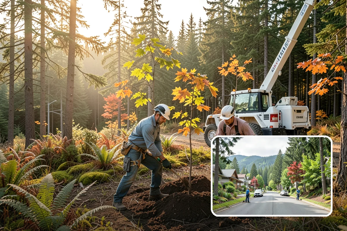 Soil testing in Darrington, Snohomish County, WA - Supports long-term tree health and stability