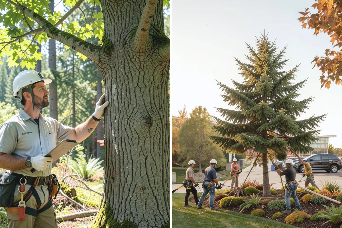 Soil testing in Darrington, Snohomish County, WA - Inspect the tree and its site