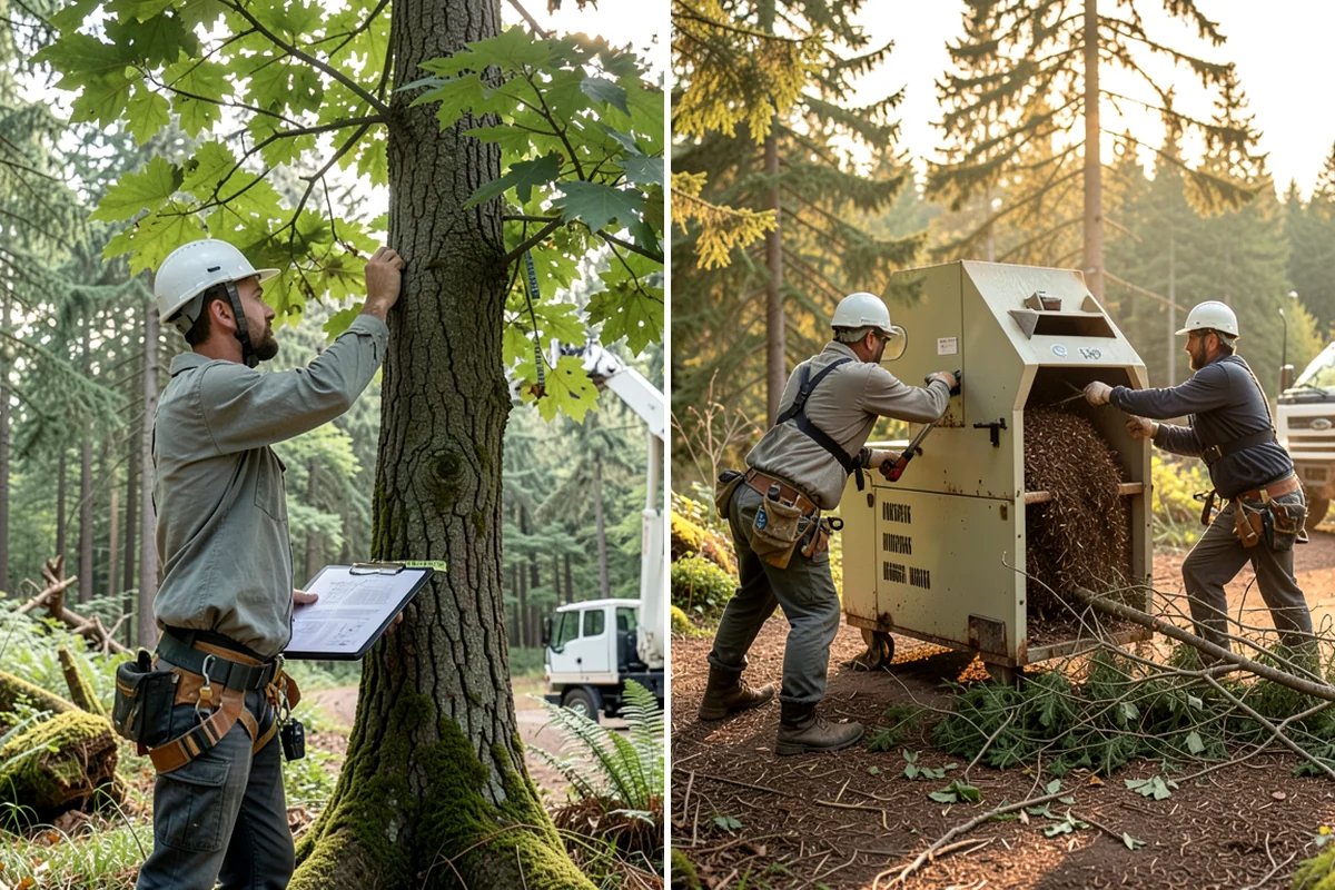 Soil testing in Everett, Snohomish County, WA - Inspect the tree and its site