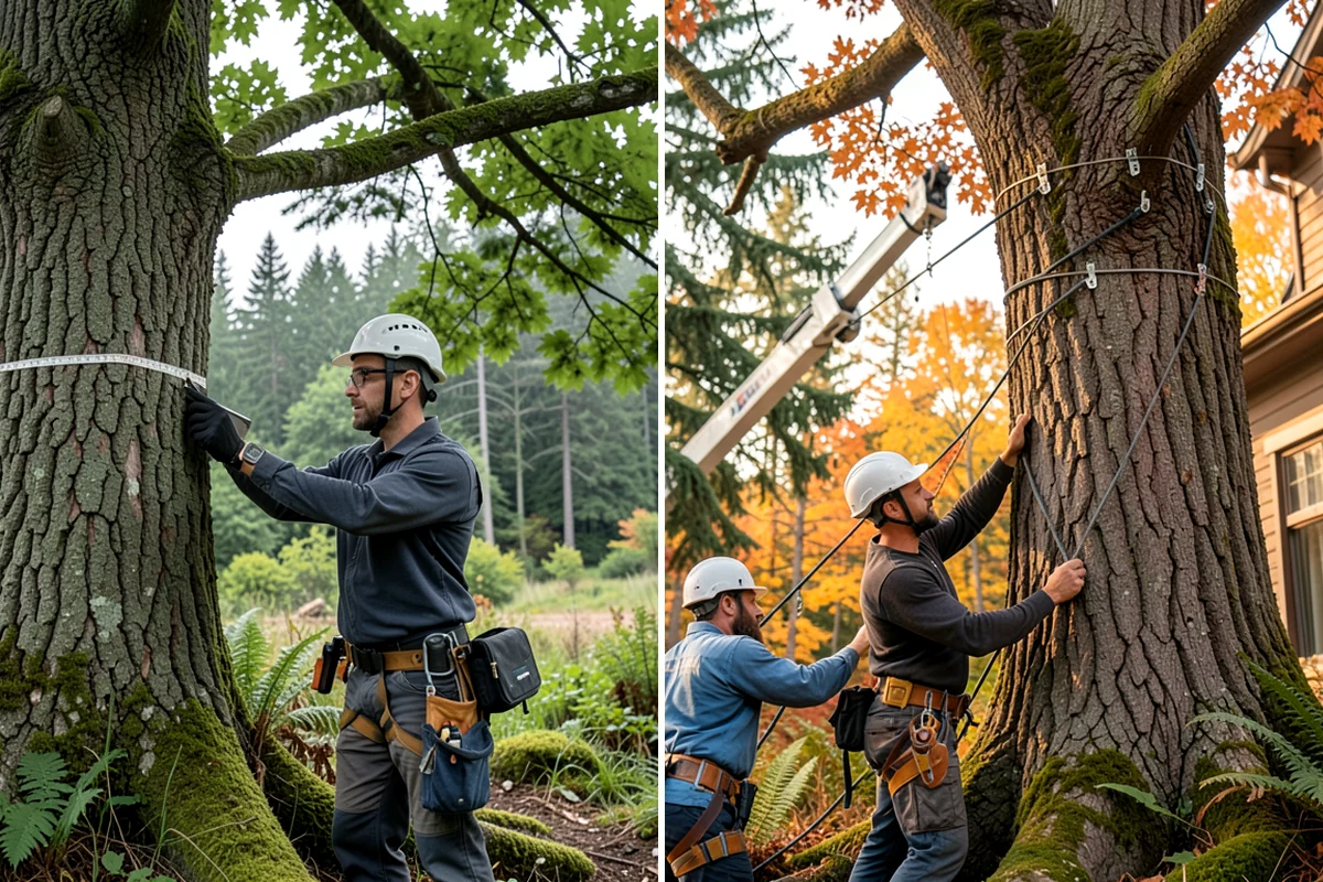 Soil testing in Federal Way, King County, WA - Inspect the tree and its site