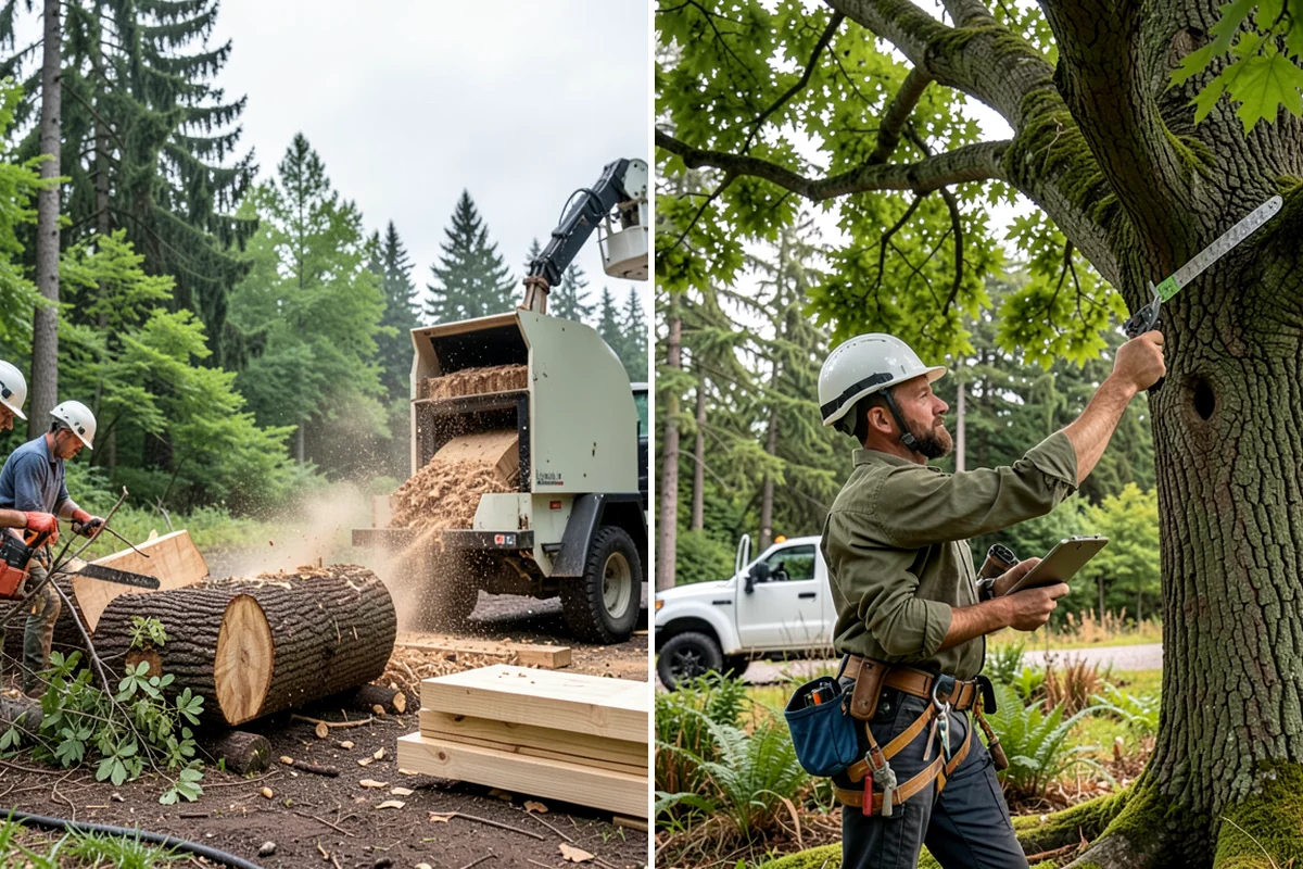 Soil testing in Lake Forest Park, King County, WA - Inspect the tree and its site