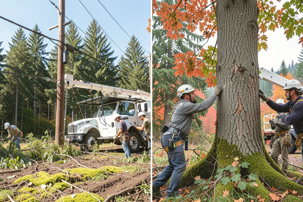 Soil testing in Lake Stevens, Snohomish County, WA - Inspect the tree and its site