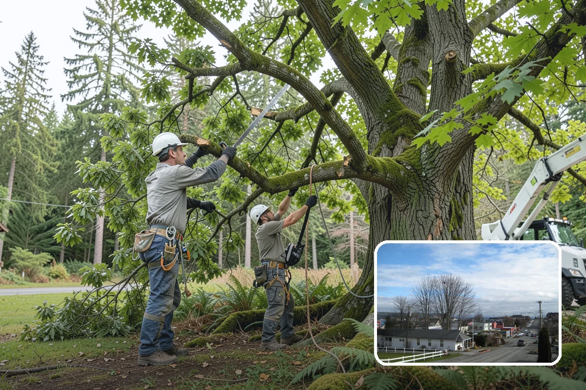 Soil testing in Langley, Island County, WA - Supports long-term tree health and stability
